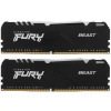 Kingston DRAM 16GB 3600MHz DDR4 CL17 DIMM (Kit 2x8Gb) FURY Beast RGB KF436C17BBAK2/16
