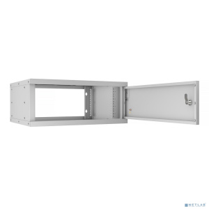 Cabeus WSC-05D-4U55/45m Шкаф телекоммуникационный настенный 19" 4U, серия LIGHT разборный, дверь металл, цвет серый