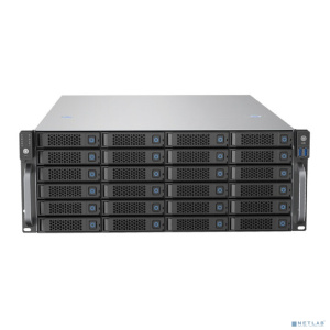 Procase BS424-SATA3-B-0 Корпус 4U Rack server case 24 SATA III / SAS 6Gbit hotswap HDD 6*MiniSAS(8087), черный, без блока питания, глубина 650мм, MB 1