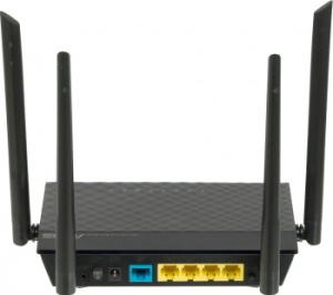 Роутер беспроводной Asus RT-AC51 AC750 10/100BASE-TX черный
