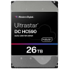 Жесткий диск серверный Western Digital 3.5" 26TB Ultrastar DC HC590 WUH722626AL5204 SATA 6Gb/s, 7200rpm, 512MB
