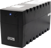 Источник бесперебойного питания Powercom Raptor, Line-Interactive, 600VA/360W, Tower, USB, 2xSchuko (2 batt) (2068784)