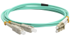 Патч-корд оптический LANMASTER, дуплексный, LC/PC-SC/PC, OM3, LSZH, 2.0 м Патч-корд оптический LANMASTER, дуплексный, LC/PC-SC/PC, OM3, LSZH, 2.0 м