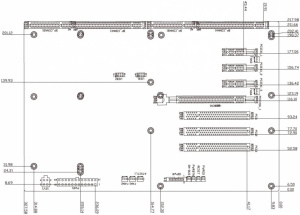 Кросс-плата PE-8S, PICMG 1.3, 8 слотовая, слоты расширения: 1xPICMG, 1xPCI-E x16, 3xPCI-E x1, 3xPCI