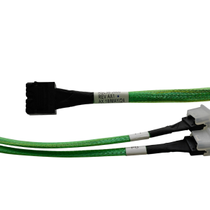 Кабель DiliVing DLSL38-2006 Cable, U.2 Enabler, HDmSAS x8 (2x SFF8643) -to- 2x Slimline x4 (2x SFF8654), 1m, Used with systems that use the Slimline