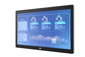 Промышленный монитор DM2-W215K Проекционно-ёмкостный сенсорный экран 21.5" (16:9), антибликовое покрытие, Anti-UV покрытие. Пылевлагозащита передней п