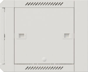 Шкаф коммутационный NTSS Премиум (NTSS-W6U6060GS-2) настенный 6U 600x600мм пер.дв.стекл 60кг серый 500мм 19.5кг 220град. 370мм IP20 сталь