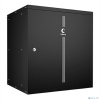 Cabeus WSC-05D-12U55/45m-BK Шкаф телекоммуникационный настенный 19" 12U, серия LIGHT разборный, дверь металл, цвет черный