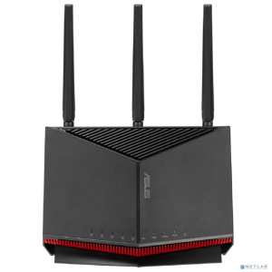 Роутер беспроводной Asus RT-BE86U BE6800 100/1000/2500/10000BASE-T черный