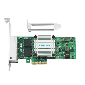 Сетевой адаптер Lr-Link LREC9714HT PCIe 2.1 x4, Intel i350, 4*RJ45 1G NIC Card (301741)