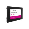 SSD CBR SSD-001TB-2.5-EX21, Внутренний SSD-накопитель, серия "Extra", 1024 GB, 2.5", SATA III 6 Gbit/s, Phison PS3112-S12, 3D TLC NAND, DRAM, R/W speed up SSD CBR SSD-001TB-2.5-EX21, Внутренний SSD-накопитель, серия "Extra", 1024 GB, 2.5", SATA III 6 Gbit/s, Phison PS3112-S12, 3D TLC NAND, DRAM, R/W speed up