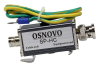 Устройство грозозащиты OSNOVO SP-HC SP-HC Устройство грозозащиты цепей видео HDCVI/HDTVI/AHD одноканальное для коаксиального кабеля. Двухступенчатая з