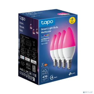 TP-Link Tapo L430C(4-pack) Умная многоцветная лампа