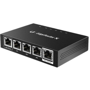 UBIQUITI Роутер Ubiquiti ISP ER-X-EU 10/100/1000BASE-TX черный