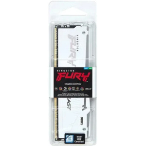 Оперативная память Kingston Fury Beast KF560C30BWA-16 DDR5 - 1x 16ГБ 6000МГц, DIMM, White, Ret