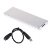 SSD ORIENT 3502S U3, USB 3.0 (USB 3.1 Gen1) контейнер для M.2 (NGFF) SATA 6Gb/s (ASM1153E), поддержка TRIM, алюминий, серебристый цвет (30778) SSD ORIENT 3502S U3, USB 3.0 (USB 3.1 Gen1) контейнер для M.2 (NGFF) SATA 6Gb/s (ASM1153E), поддержка TRIM, алюминий, серебристый цвет (30778)