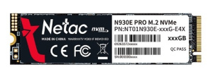 Накопитель Netac SSD PCI-E 3.0 256Gb NT01N930E-256G-E4X(N) N930E Pro M.2 2280