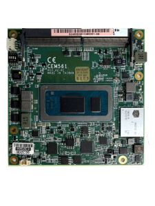 Промышленная модульная плата CEM561-i7-1265<br><br><b>Причина уценки: </b>Плата полностью рабочая. Вернулась с тестирования не в полном комплекте: бе
