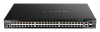Коммутатор D-Link PROJ Управляемый L3 стекируемый PoE-коммутатор, 44x1000Base-T PoE, 4x2.5GBase-T PoE, 2x10GBase-T, 2x10GBase-X SFP+, PoE-бюджет 370 В