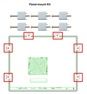 Промышленный панельный компьютер P1127E-500-N-US w/PCIe x4, дисплей 12.1" XGA TFT LCD,1024 x 768, LGA1151, поддержка процессора 7-го/6-го поколения In