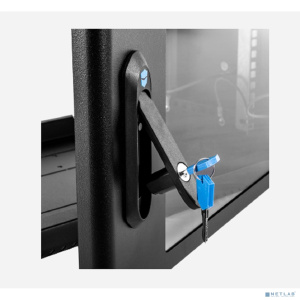 ЦМО Шкаф телекоммуникационный настенный сварной 9U (600 x 500) съёмные стенки, дверь стекло, чёрный, ШРН-9.500-9005