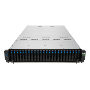 Серверная платформа ASUS RS720-E10-RS24U Rack 2U,2xLGA 4189,RDIMM/LR-DIMM/3DS(32/2933MHz/8TB),24xHDD SAS/SATA or (24xNVMe),2x10GbE,soft RAID,8xPCi+1xO