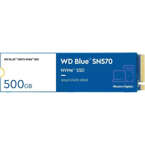 SSD WD Original PCI-E x4 500Gb WDS500G3B0C Blue SN570 M.2 2280