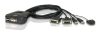 KVM переключатель 2 PORT USB DVI KVM SWITCH.