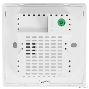 TENDA W12 Настенная гигабитная точка доступа, 2,4/5 ГГц, до 1167 Мбит/с, антенны 2 x 4дБи, PoE, 1 x1 Гбит/с+1 x1 Гбит/с(PoE), цвет белый