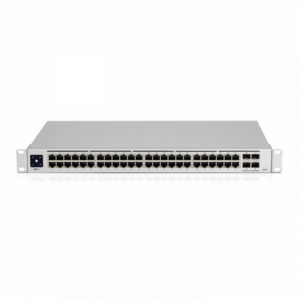 Коммутатор Ubiquiti UniFi Switch 48 PRO |USW-Pro-48| Коммутатор в стойку, 48х 1G RJ45, 4х 10G SFP+ (070616)