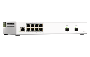 Коммутатор управляемый с 8 портами 2,5 Гбит/с RJ-45 и 2 портами 10 Гбит/с SFP+, пропускная способность до 80 Гбит/с
