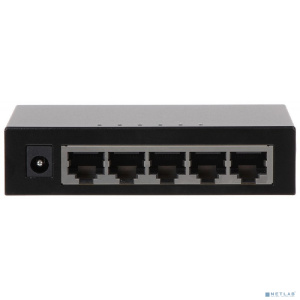 DAHUA DH-PFS3005-5GT 5-портовый гигабитный неуправляемый коммутатор, 5xRJ45 1Gb, коммутация 10 Гбит/с, MAC-таблица 2К, металл DAHUA DH-PFS3005-5GT 5-портовый гигабитный неуправляемый коммутатор, 5xRJ45 1Gb, коммутация 10 Гбит/с, MAC-таблица 2К, металл