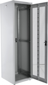 Шкаф коммутационный ЦМО (ШТК-Э-42.8.8-44АА) напольный 42U 800x800мм пер.дв.перфор. задн.дв.перфор. 2 бок.пан. направл.под закл.гайки 710кг серый 715мм
