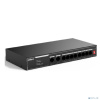 DAHUA DH-SF1010LP 10-портовый неуправляемый коммутатор с РоЕ, 8xRJ45 100Mb PoE, 2xRJ45 100Mb uplink, суммарно 65Вт, коммутация 2 Гбит/с, MAC-таблица 2