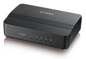 Коммутатор ZYXEL GS-105SV2-EU0101F 5x1Гбит/с неуправляемый