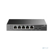 TP-Link TL-SG1005P-PD Настольный коммутатор с 5 гигабитными портами (1 порт с входящим PoE++, 4 порта с исходящим PoE+)