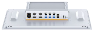 Безвентиляторный панельный компьютер Nodka TPC6000-C1854-LHP-8500T-8G-SSD128G . Дисплей 18.5" с проекционно-ёмкостным сенсорным экраном. Пылевлагоза