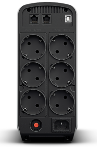 Источник бесперебойного питания Cyberpower CP900EPFCLCD Line-Interactive 900VA/540W USB/RJ11/45 (6 EURO) (существенное повреждение коробки)