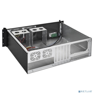 Exegate EX292708RUS Серверный корпус ExeGate Pro 3U390-11 <RM 19", высота 3U, глубина 390, БП 1100ADS, USB>