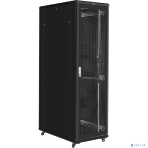 Exegate EX300278RUS Шкаф телекоммуникационный 19" напольный 42U ExeGate EC-FS-42U.600.1000.G.V.BLACK (19”, 42U, 600x1000x2054mm (ШхГхВ), передняя двер