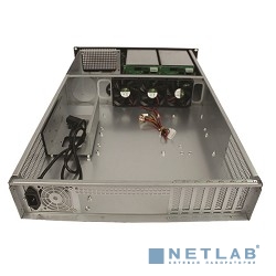 Exegate EX264268RUS Серверный корпус Exegate Pro 2U660-HS06 <RM 19", высота 2U, глубина 660, без БП, 6xHotSwap, USB>