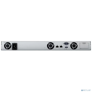 Synology RS422+ RackStation Сетевое хранилище (1U, 4x3.5/2.5" HDD, 2-core 2.6 GHz,	2 GB DDR4 ECC, 2xGbE LAN)