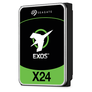 Жесткий диск Seagate Exos X24 HDD 3.5" SATA 24Tb, 7200 rpm, 512Mb buffer, 512e/4Kn, CMR, ST24000NM002H, 1 year