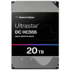 Жесткий диск серверный 3.5" 20TB WD Ultrastar DC HC555 WUH722020CLE6L4 SATA 6Gb/s, 7200rpm, 512MB, 512e, CMR, Helium, Bulk