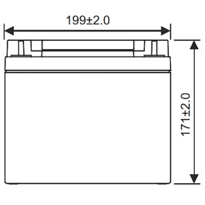 Аккумулятор WBR GPL 12400