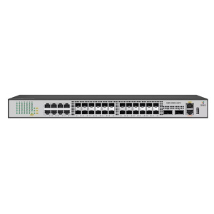 Коммутатор SNR Управляемый уровня 3, 8 x 10/100/1000BaseT, 24 x 1/10GE SFP+, 2 x 40G QSFP+
