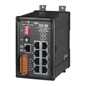 Коммутатор 8 x 10/100BaseTX, кольцевое резервирование, металлический корпус