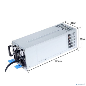 Procase MR2550P Блок питания с резервированием ATX 2U (550W+550W) КПД 94+Platinum, 225*78*84mm, CRPS, Модульные кабели, Активный PFC, +12B=45A,+5B=25A