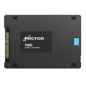 Твердотельный накопитель Micron 7400 MAX 3.2TB NVMe U.3 (15mm) PCIe NVMe Gen4 1x4 (v1.4) R6600/W3500MB/s 3D TLC MTTF 2М 800K/347K IOPS SSD Enterprise