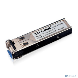 TP-Link SM321B WDM SFP-трансивер, 1000Base-BX (Simplex LC), Tx: 1310нм, Rx: 1550нм, одномод, до 20км